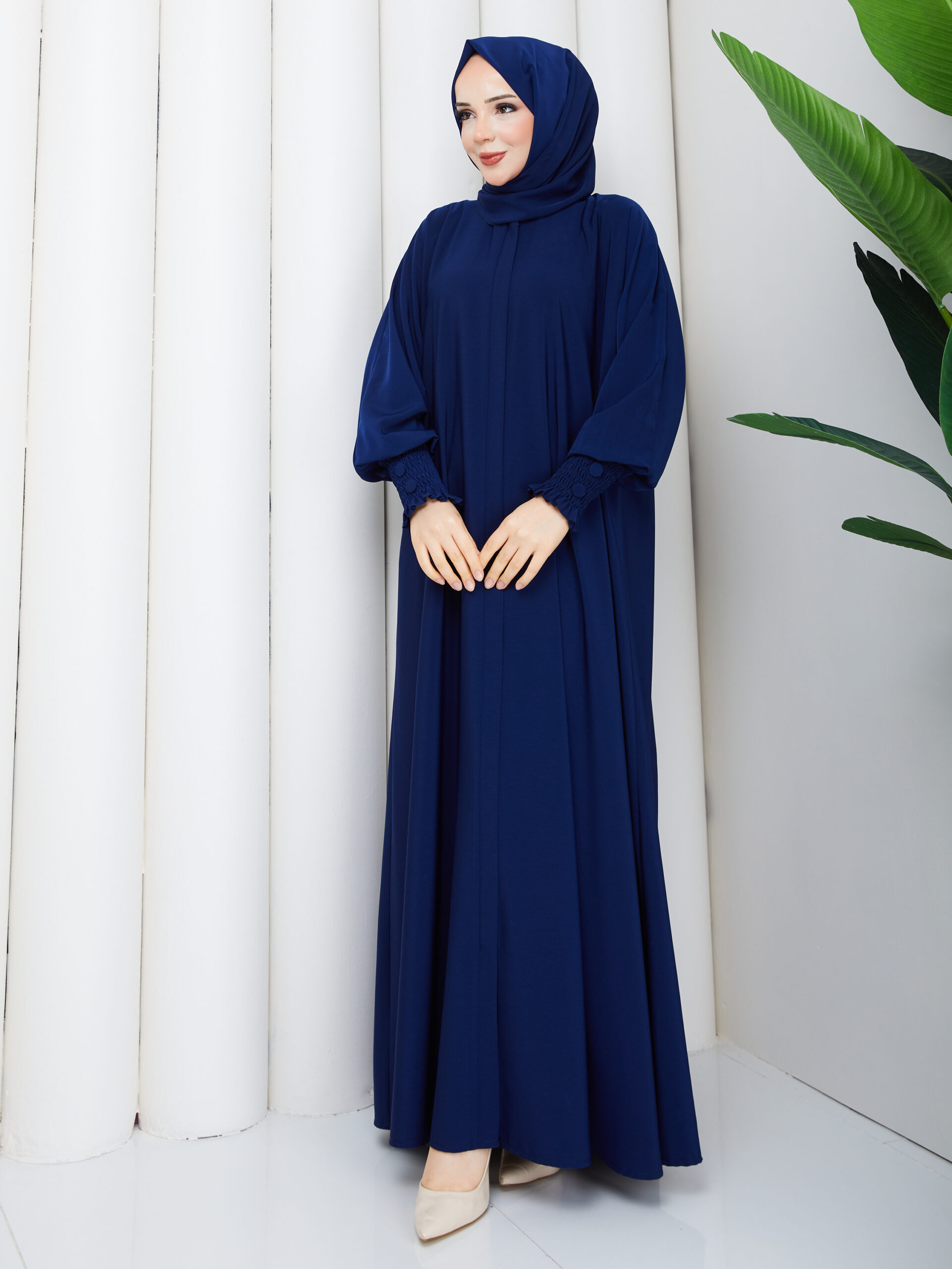 Sultan Abaya Lacivert✨ görsel 2