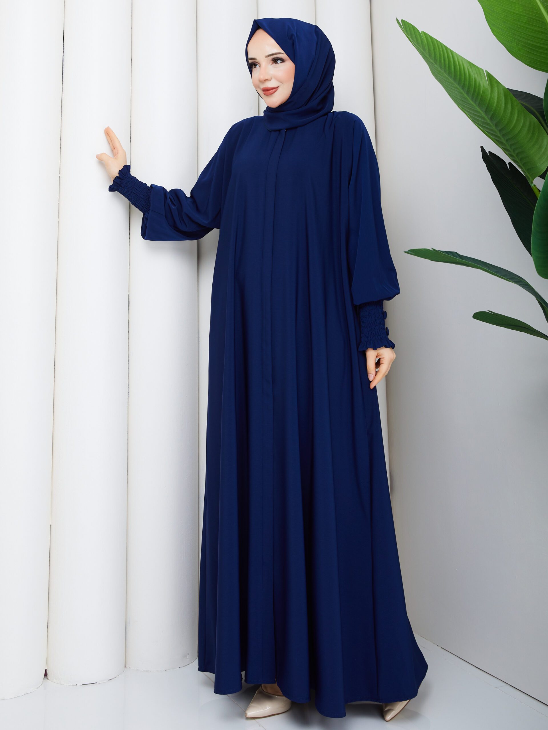 Sultan Abaya Lacivert✨ görsel 3