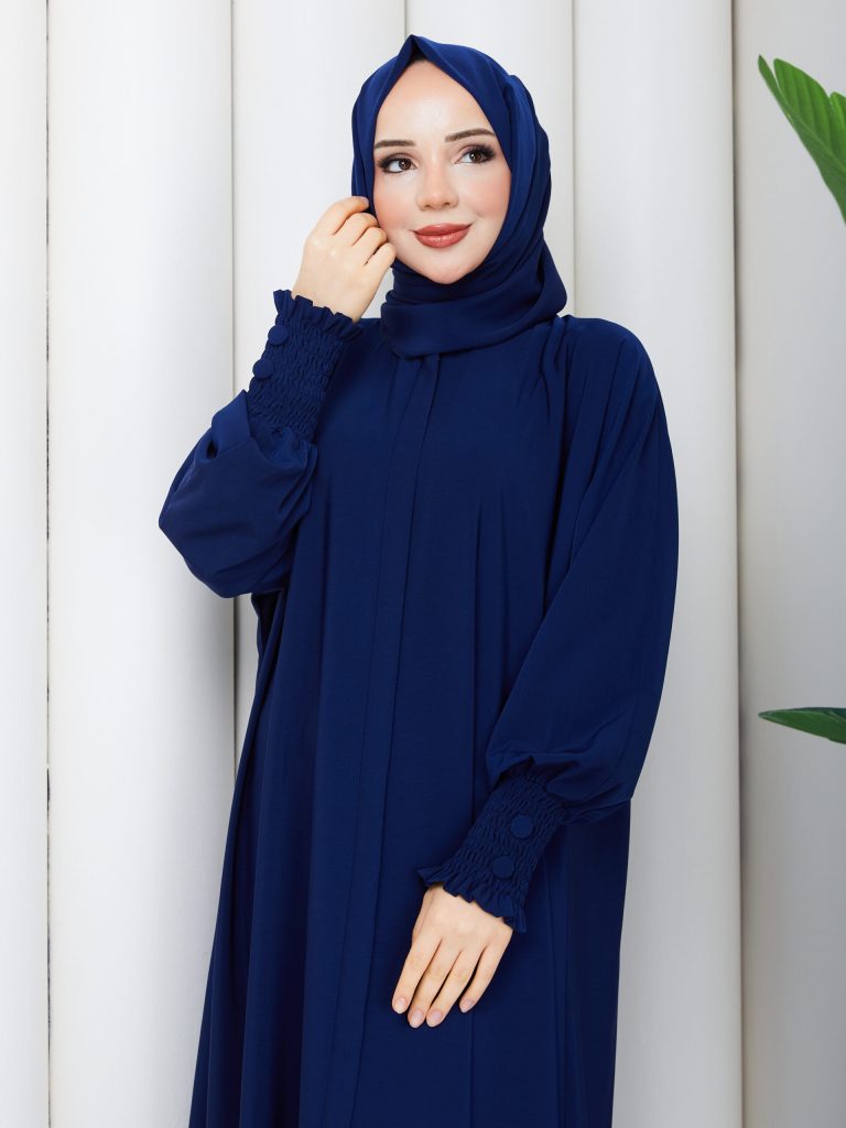 Sultan Abaya Lacivert✨ görsel 1
