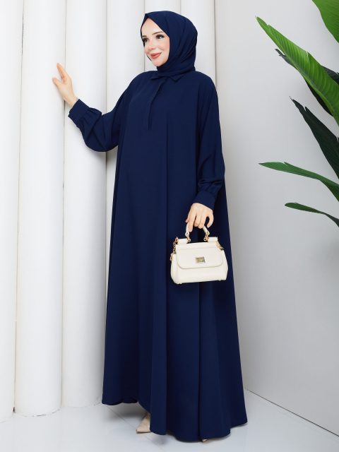 Zümra Abaya Lacivert✨